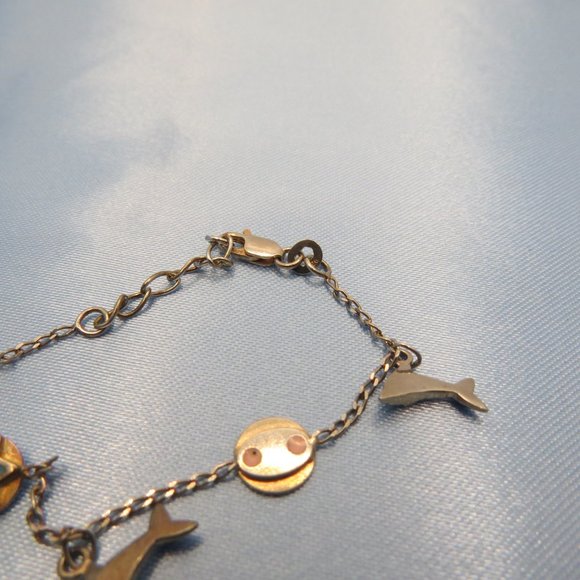 Sterling Silver Charm Bracelet - Picture 2 of 2